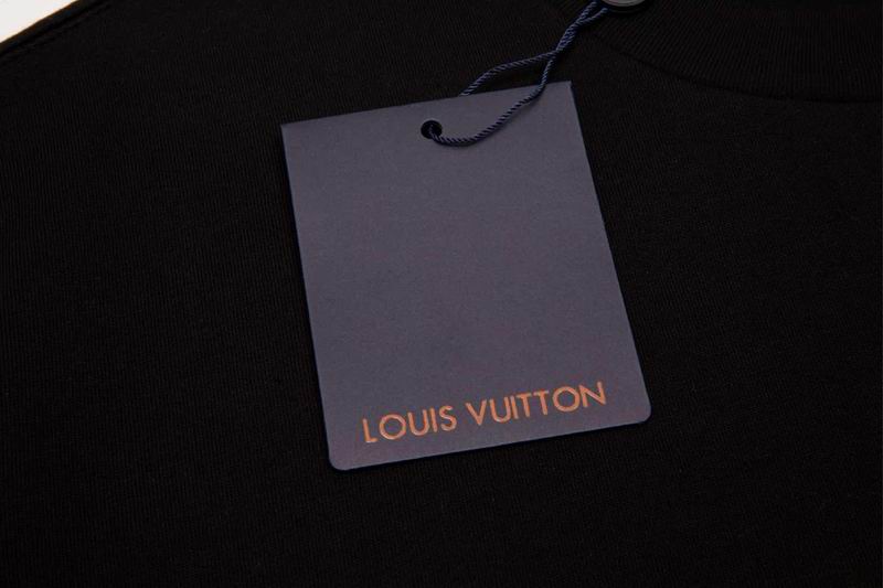 LV Print T-Shirt Black