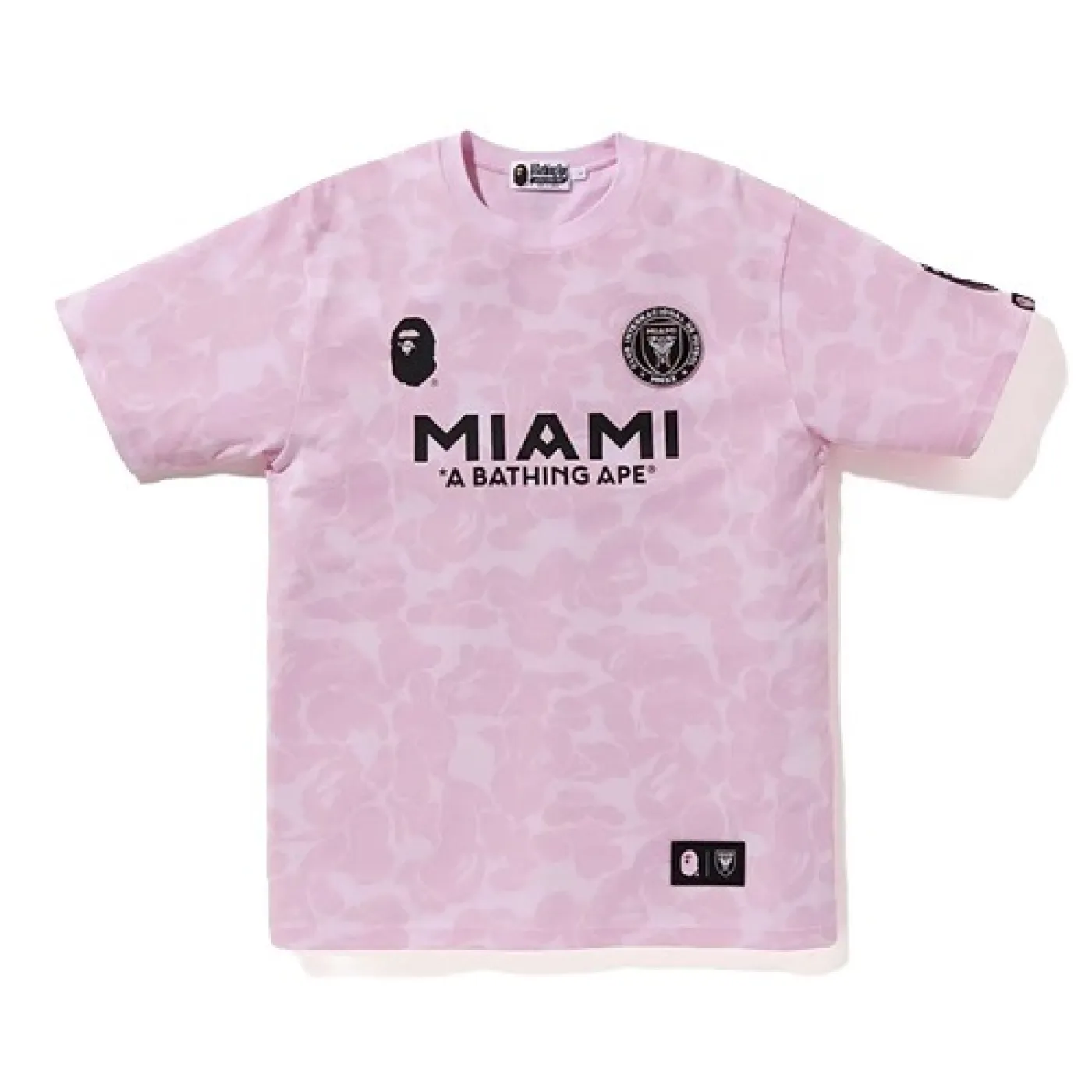 BAPE x Inter Miami CF Camo T-shirts