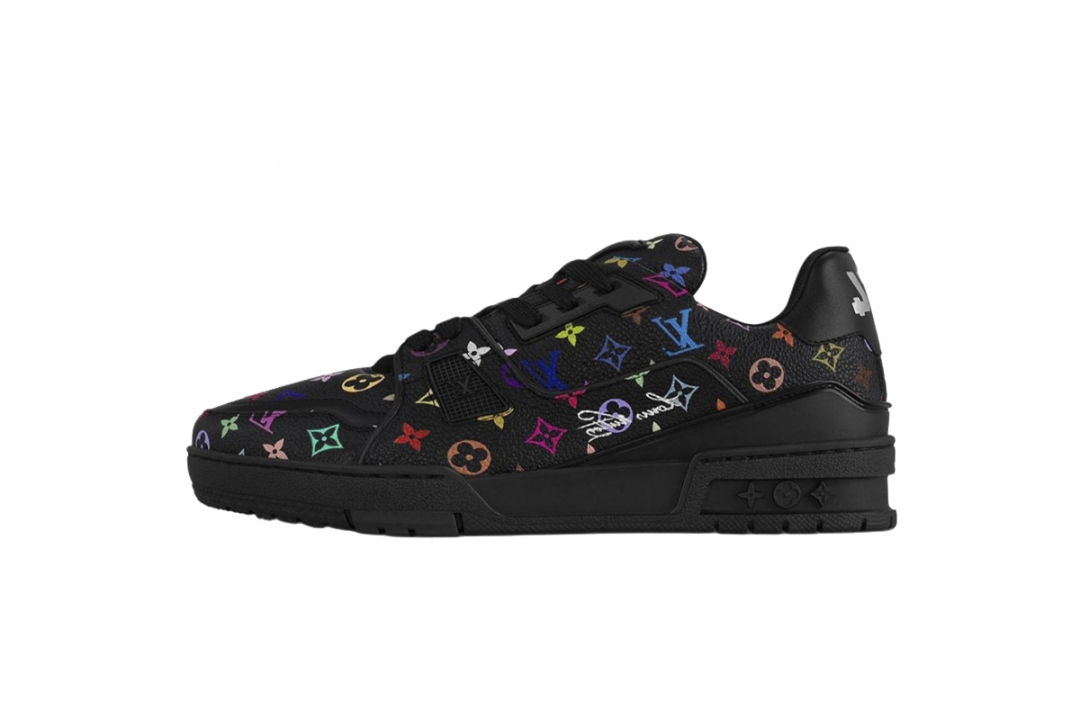 Louis Vuitton x Takashi Murakami Trainer Black 1AHEKZ