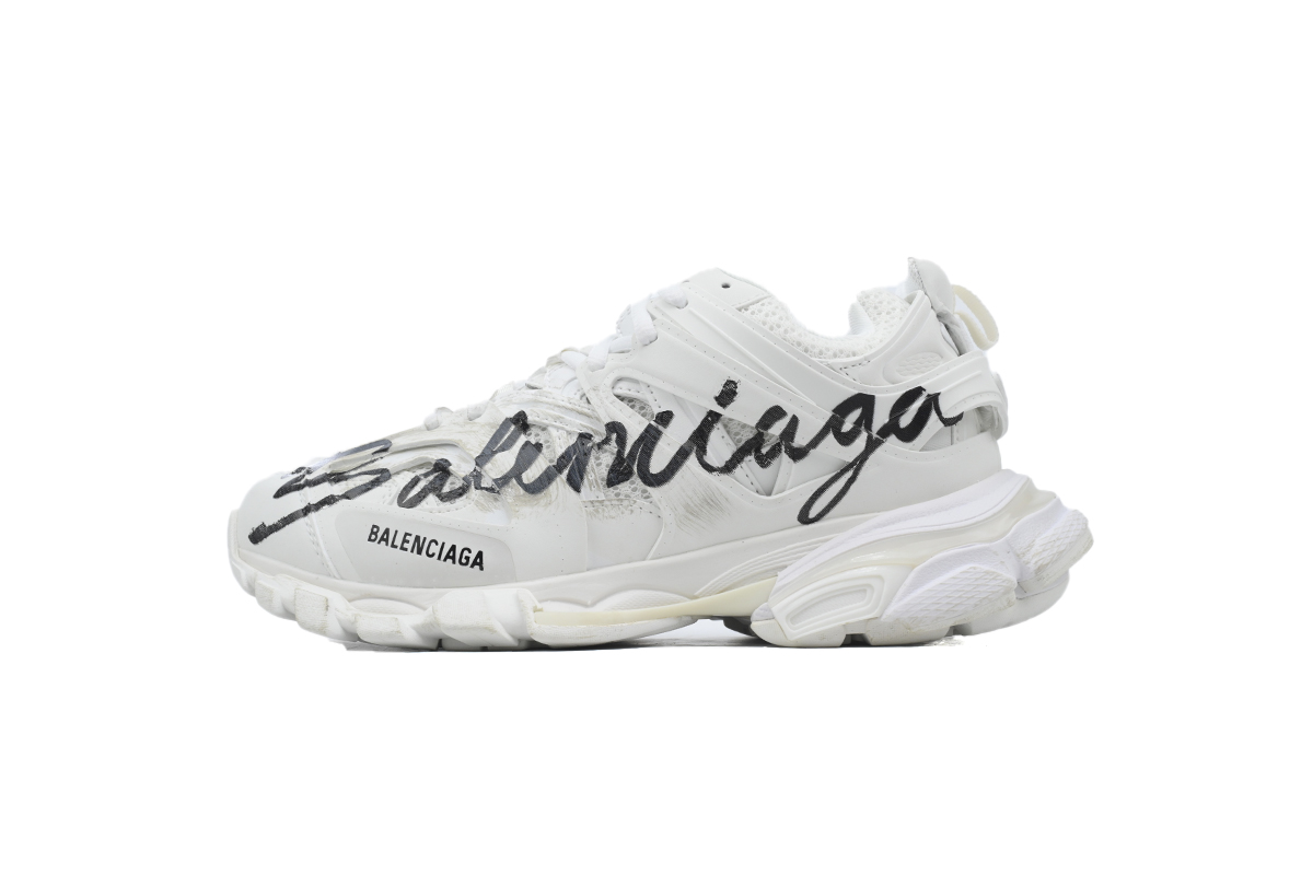 Balenciaga Track Sneaker Black Graffiti 542436 WTRHW 9010
