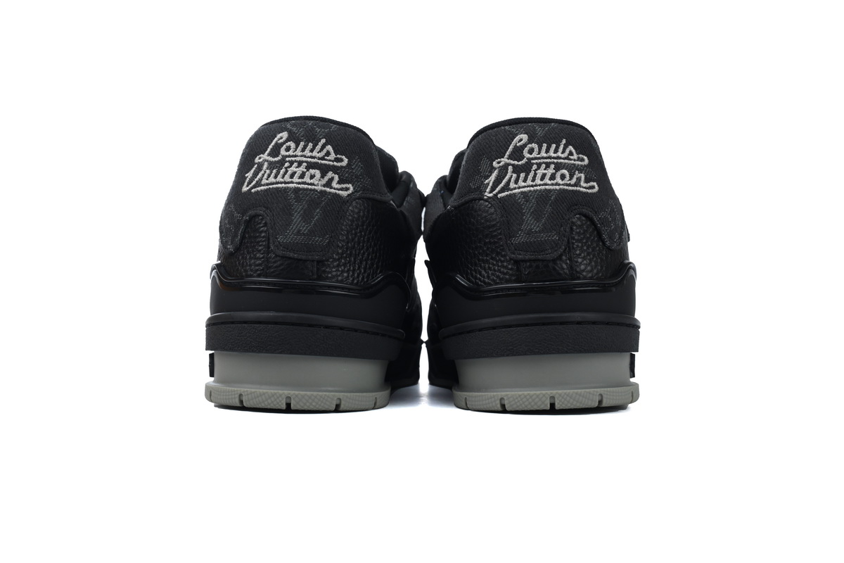 Louis Vuitton Trainer x Nigo Black Denim