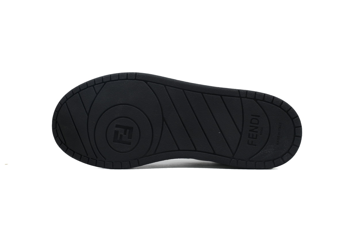 Fendi Match Low Sneaker White Black