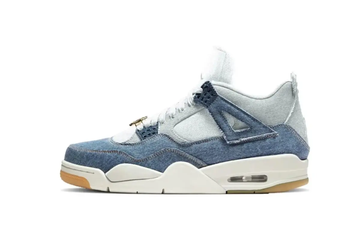Air Jordan 4 Retro TEX Worn Blue Denim IB6716-100