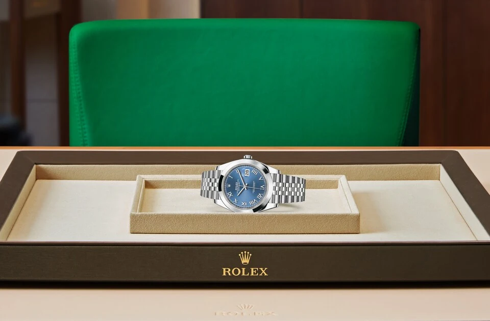 Rolex Datejust 41 Oyster-41 mm-Oystersteel Oystersteel Reference 126300 m126300-0018