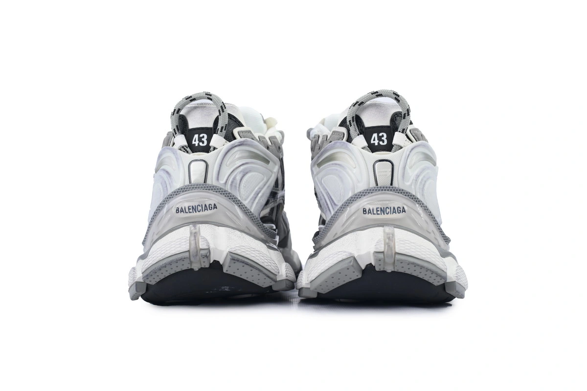 Balenciaga Runner Sneaker Grey White Black 772774 W3RNY 9012