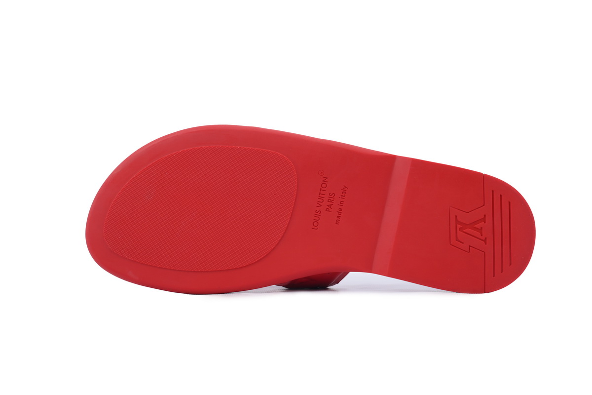 LOUIS VUITTON Oasis Red Embossing