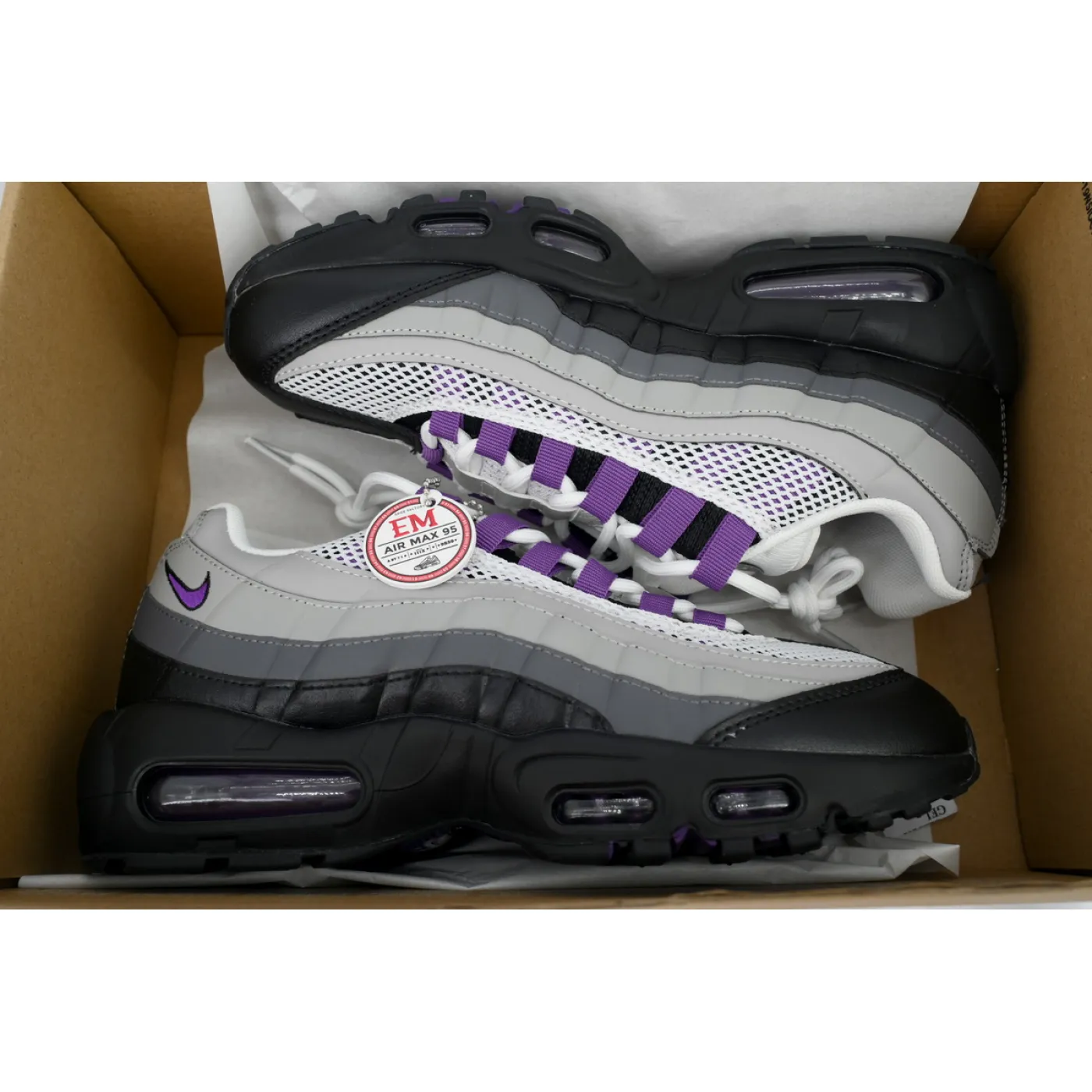 Nike Air Max 95 Grey Purple HD8015-003