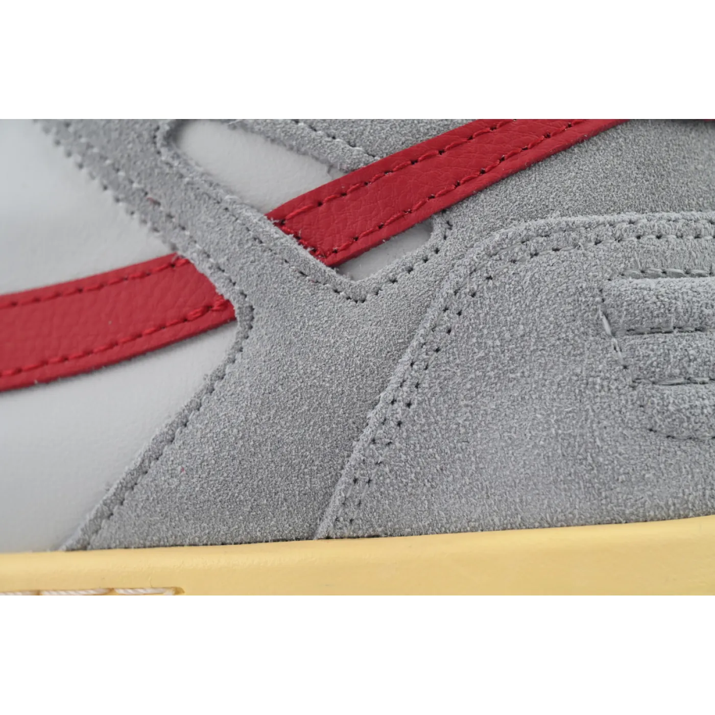 Off-White Out of Office Low Light Grey Red OMIA189S 24LEA011 0525
