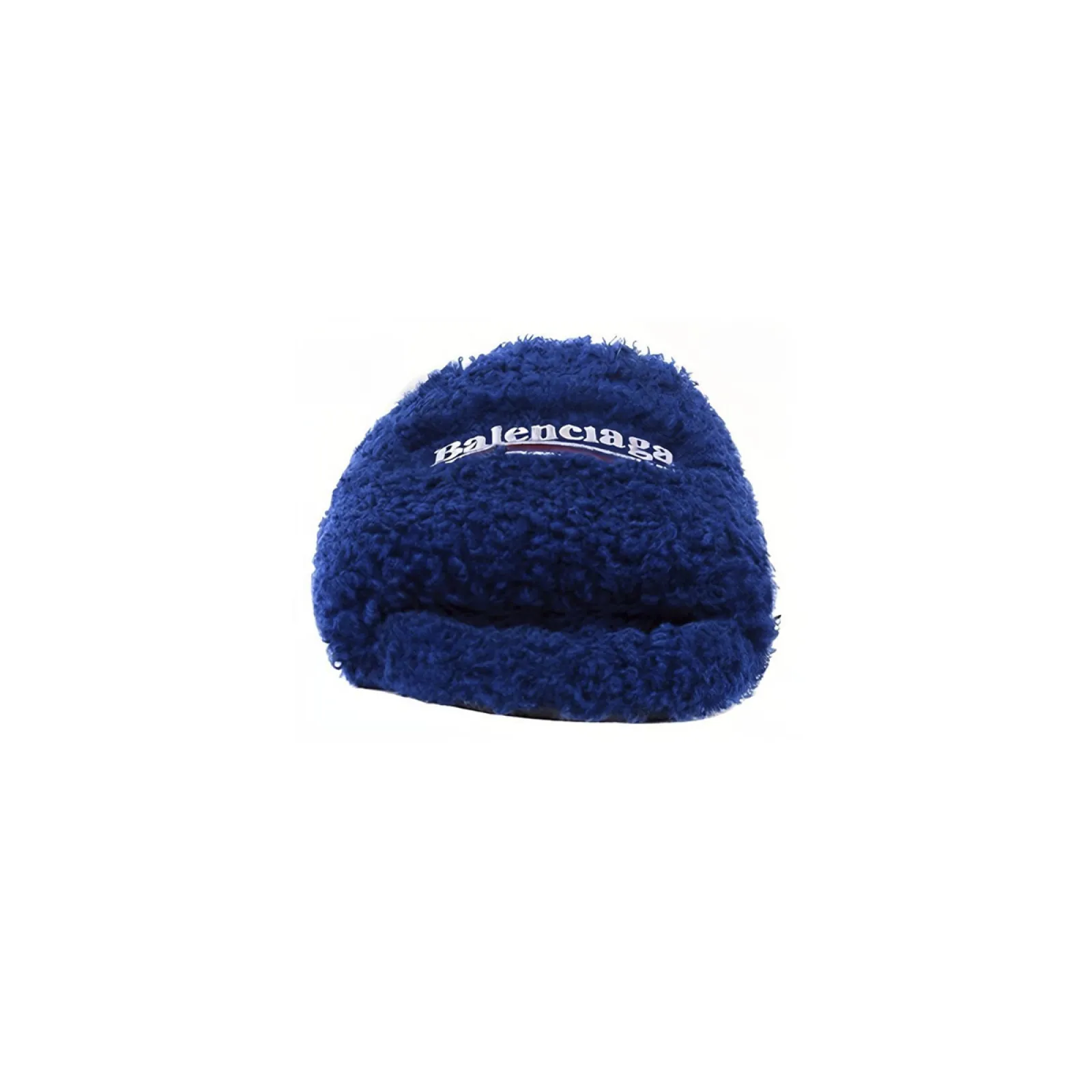Balenciaga Furry Slide Blue