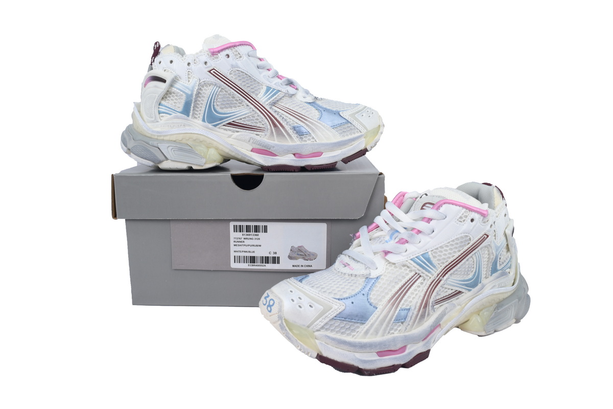 Balenciaga Runner Sneaker Gradient Yellow Powder 772767 WRUNG 9517