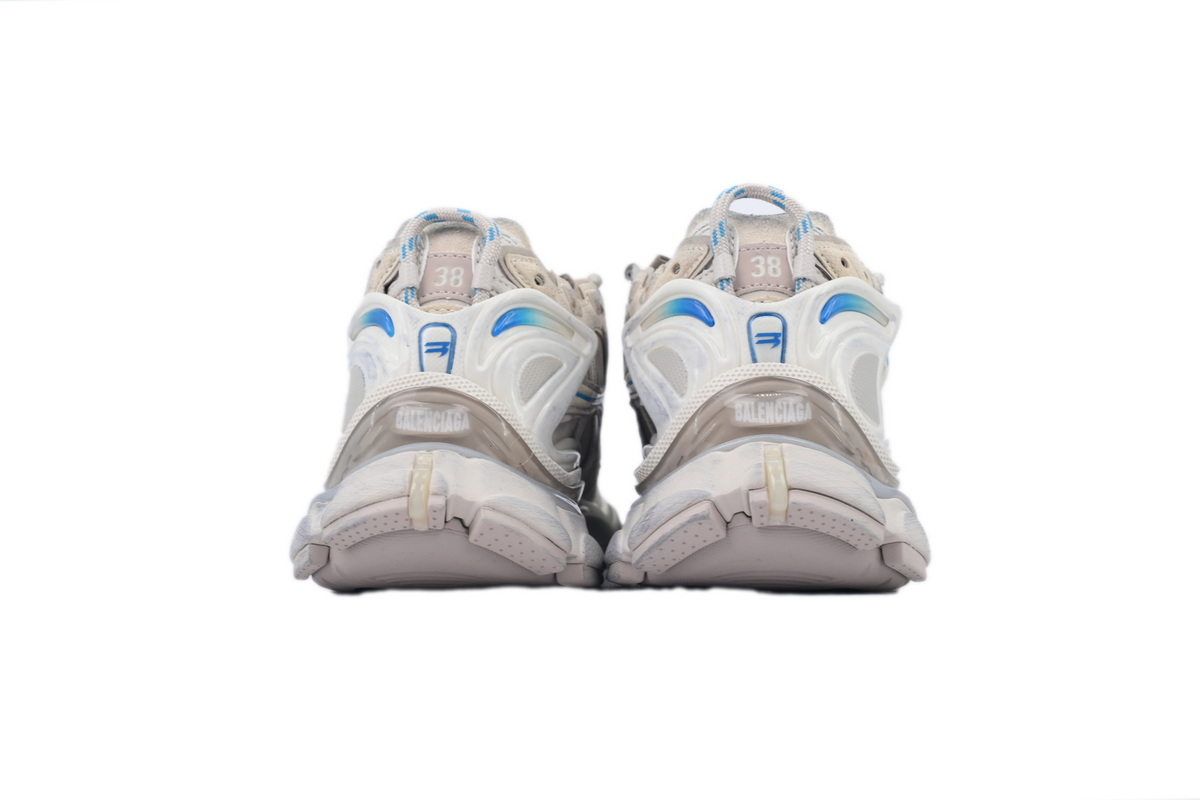 Balenciaga Runner Sneaker Brown Blue 772767 W3RNY 2240