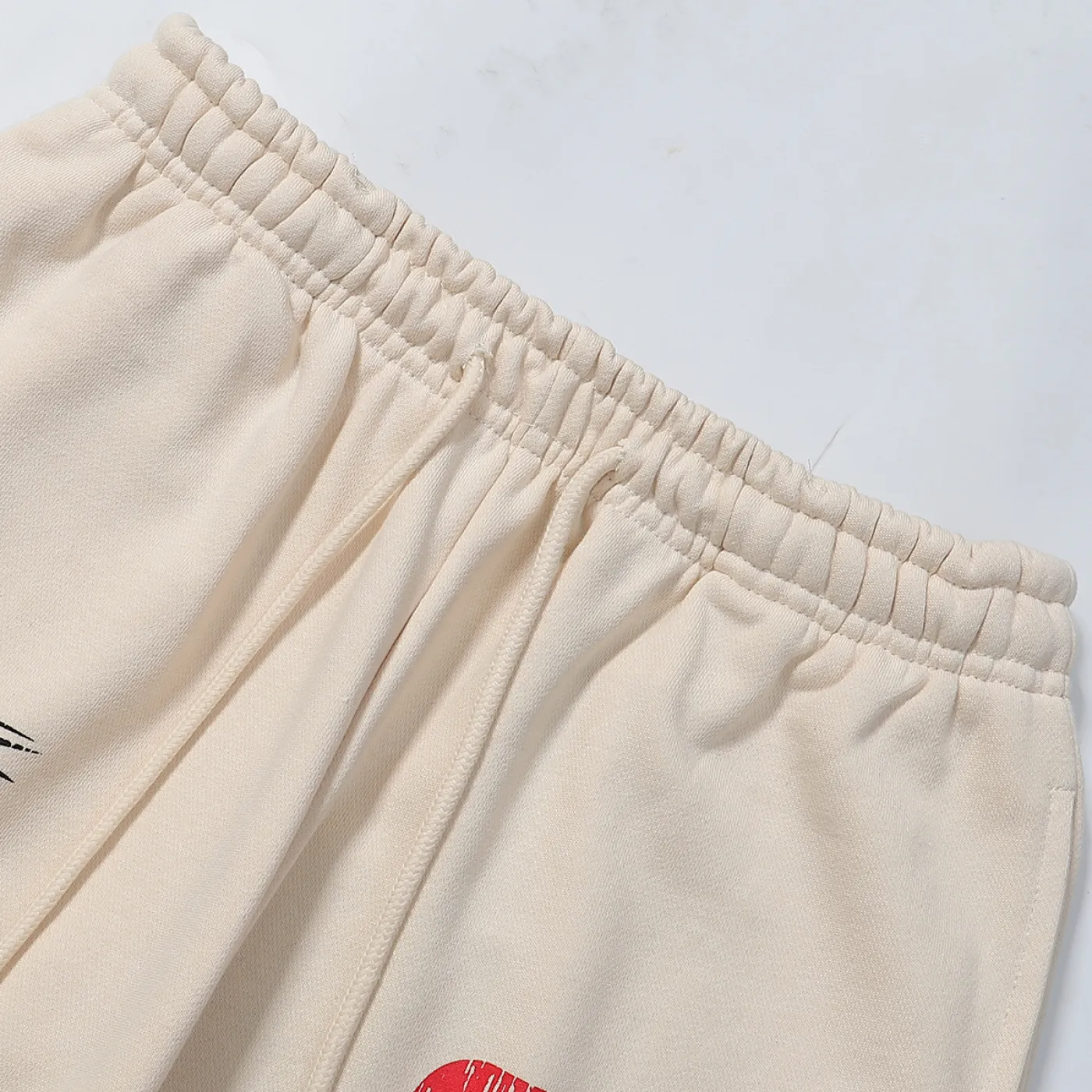 Hellstar If You Dont Like Us Beat Us Hoodie & Sweatpants Set Apricot