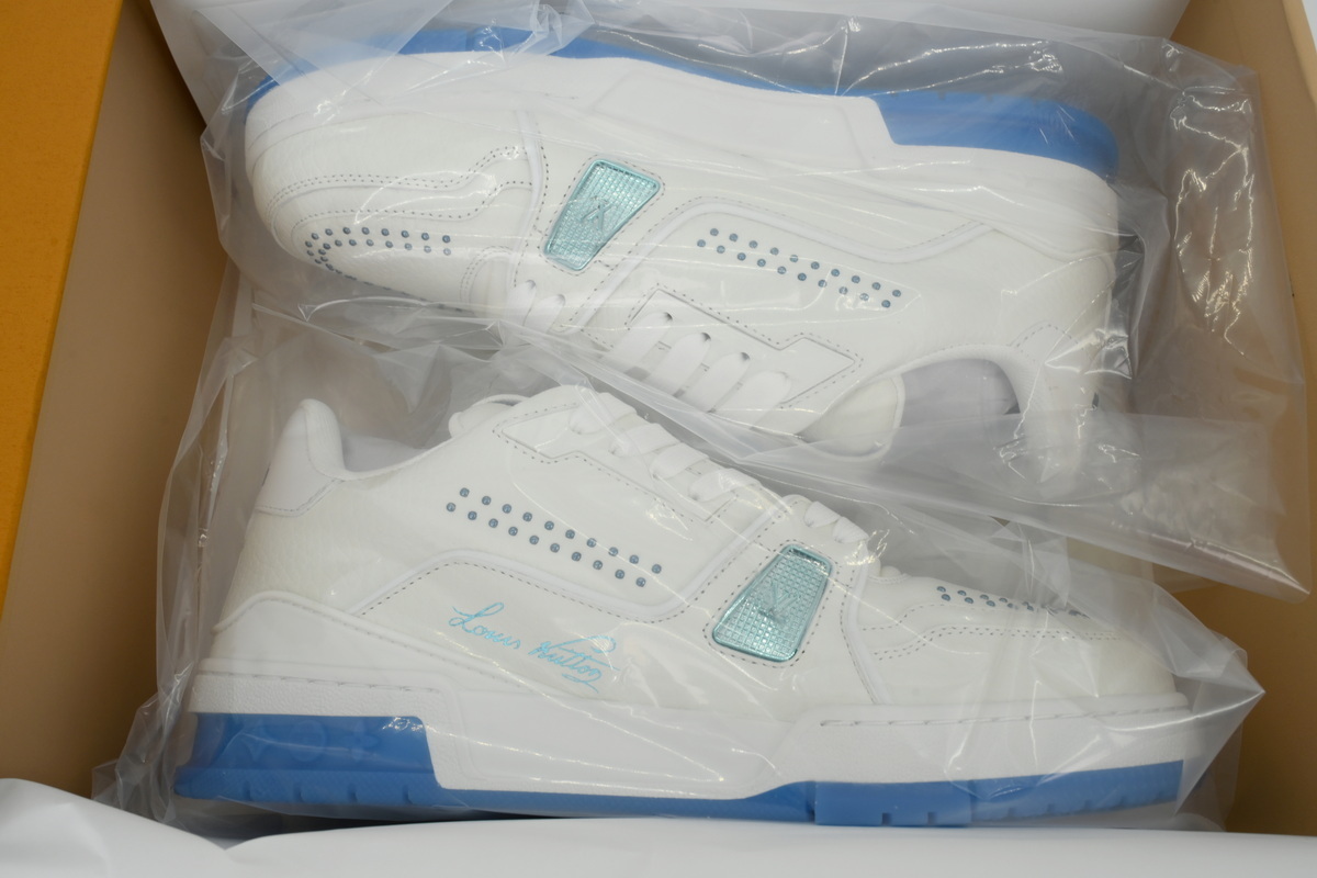 Louis Vuitton Trainer Sea Blue Rivet