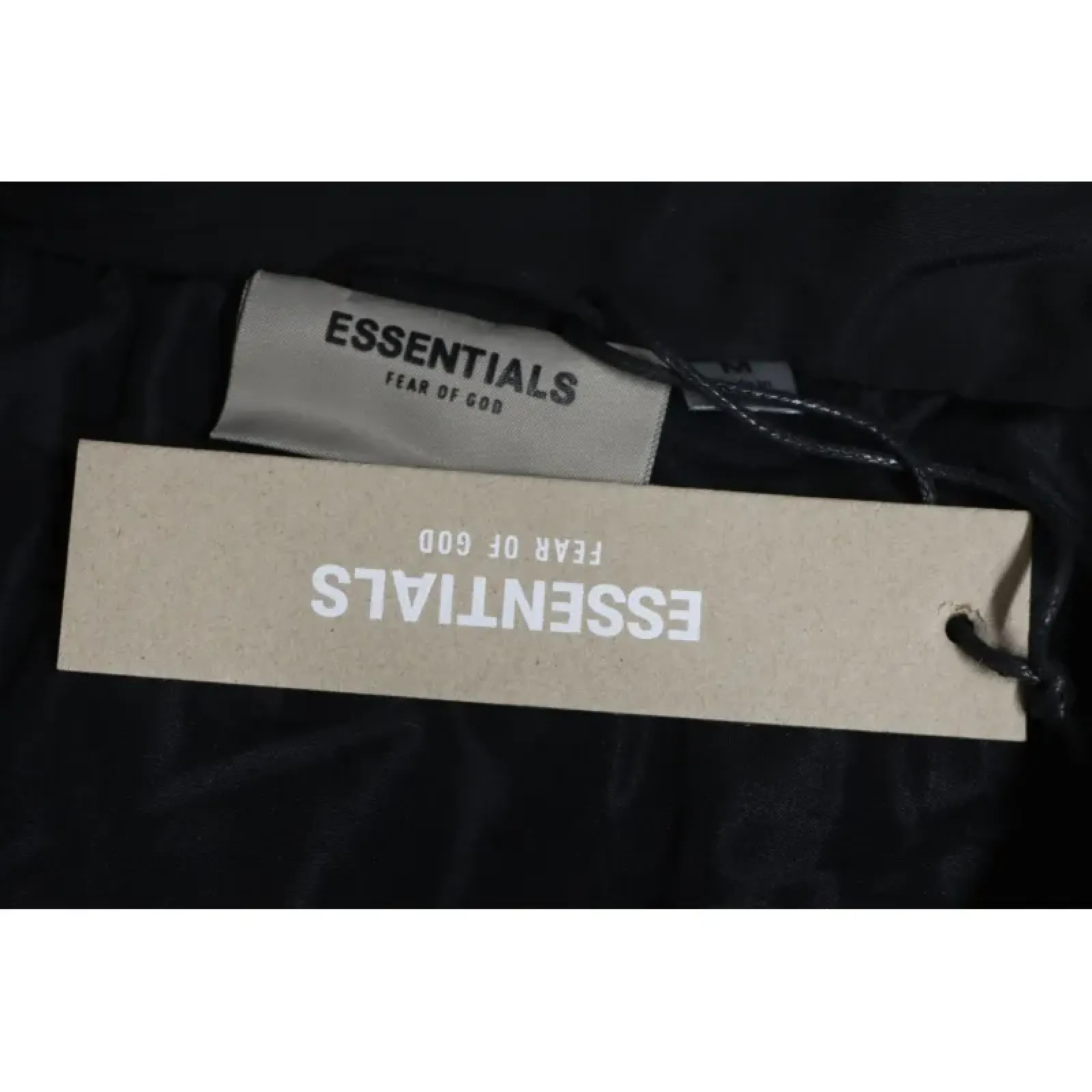 Fear of God Essentials High Street Style Synthetic Insulated Jacket Black