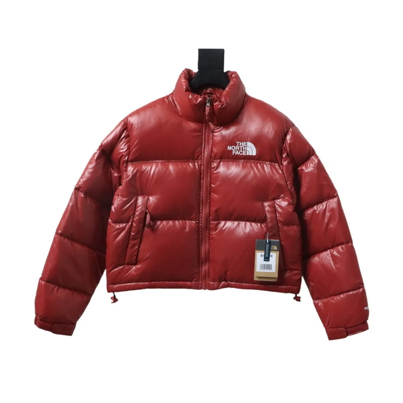 The North Face Nuptse 700 Short Jacket Glossy Red