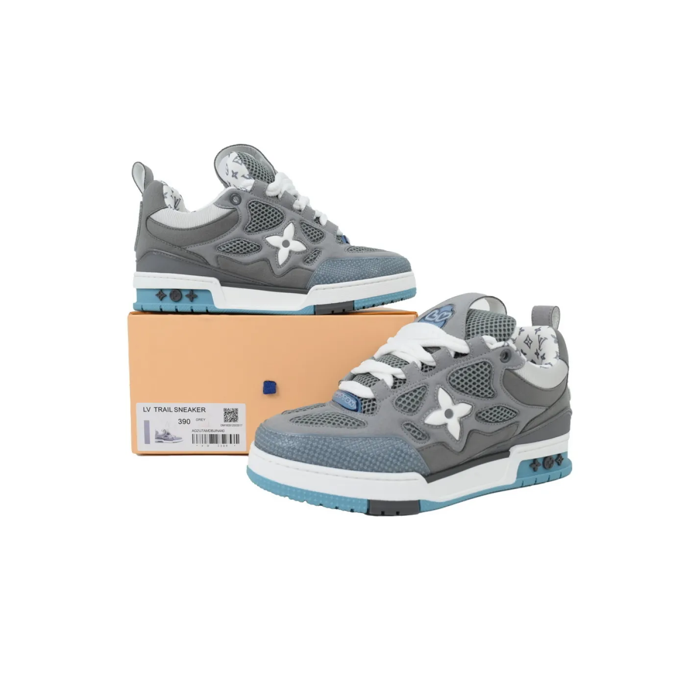 Louis Vuitton LV Skate Light Gray Blue
