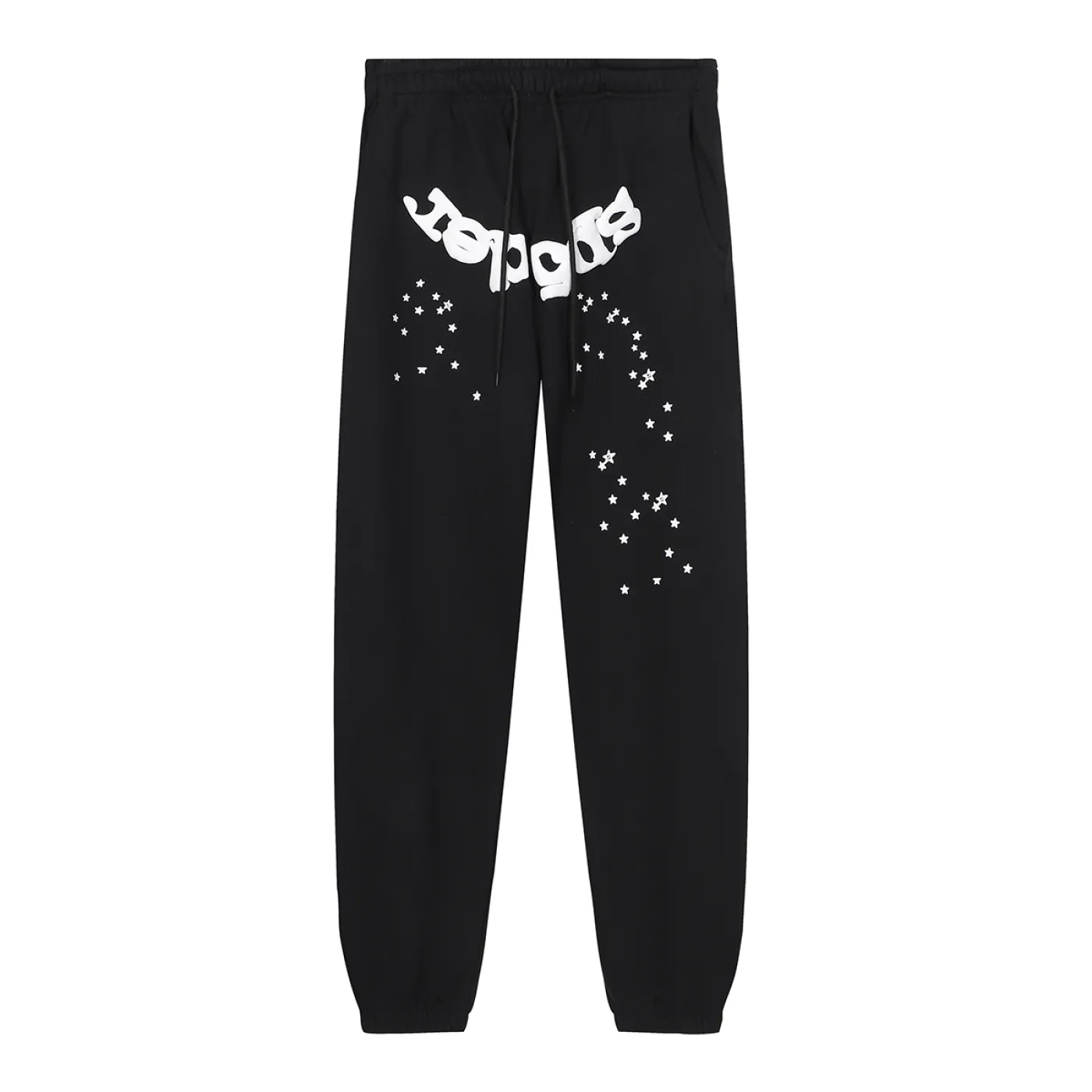 Sp5der OG Web Hoodie & Sweatpant Set Black
