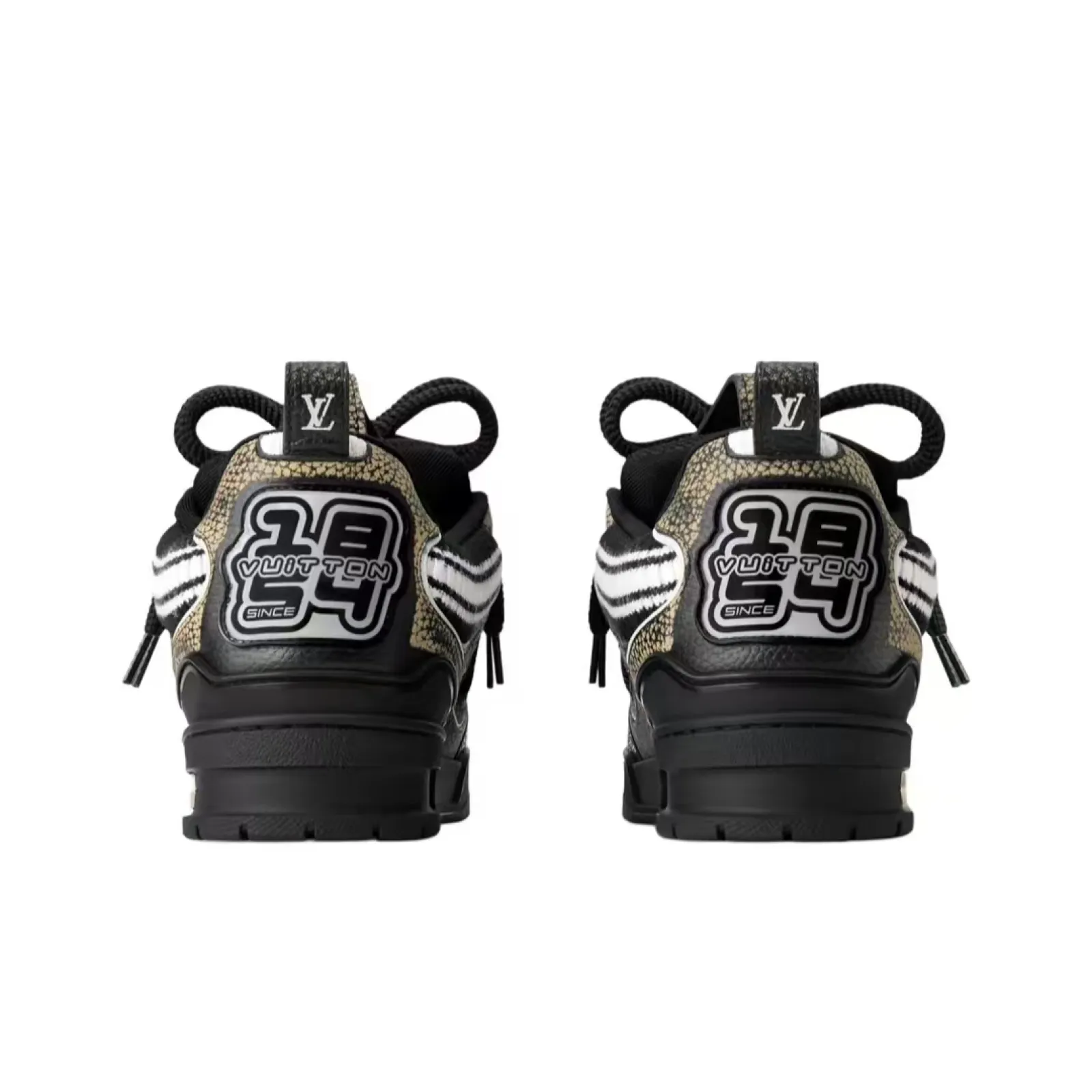 Louis Vuitton Skate Sneaker Black Swarovski Monogram