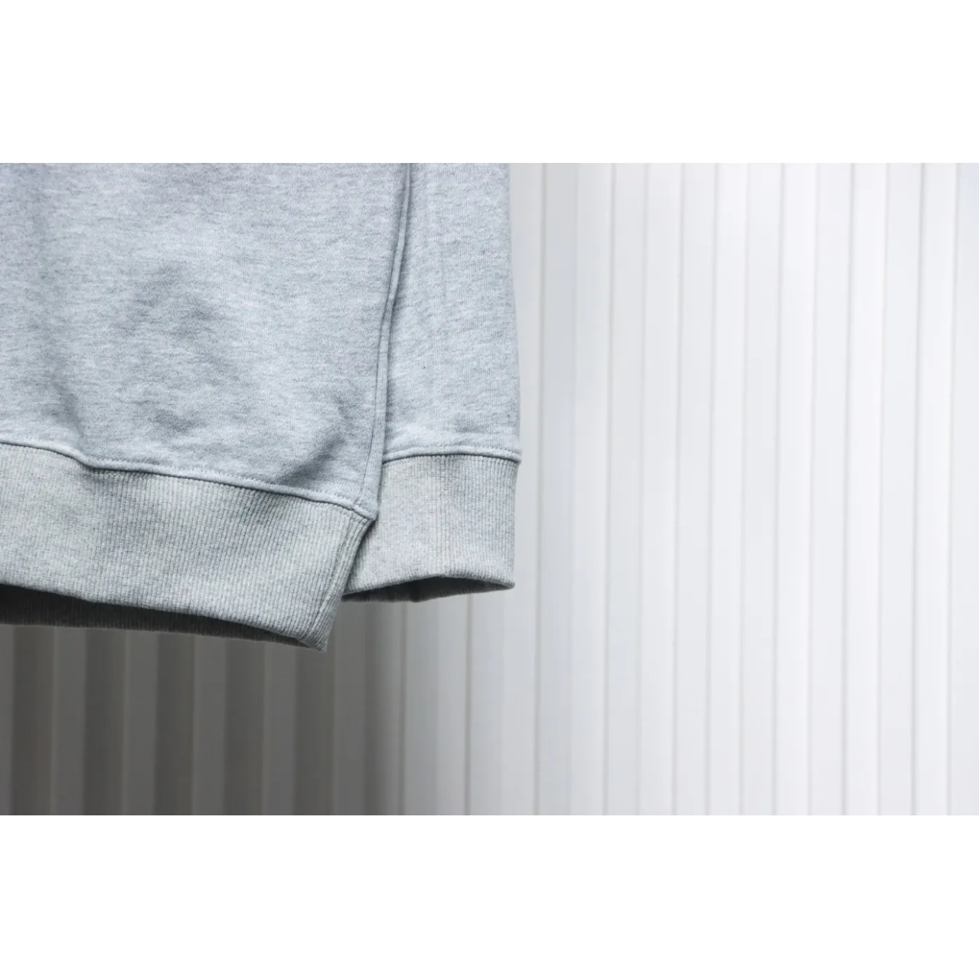 Stone Island Classic Logo Sleeve Patch Crewneck Gray