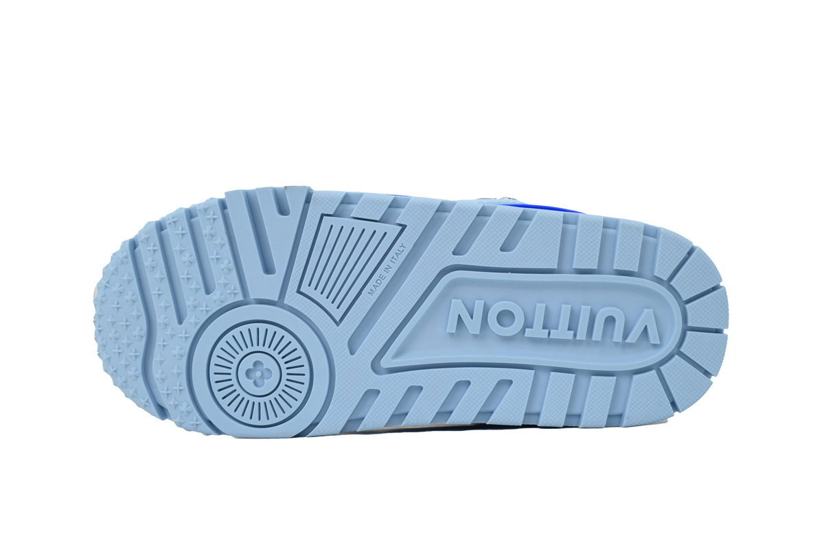 Louis Vuitton LV Trainer Maxi Blue Teal