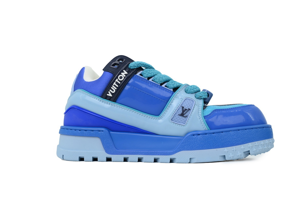 Louis Vuitton LV Trainer Maxi Blue Teal