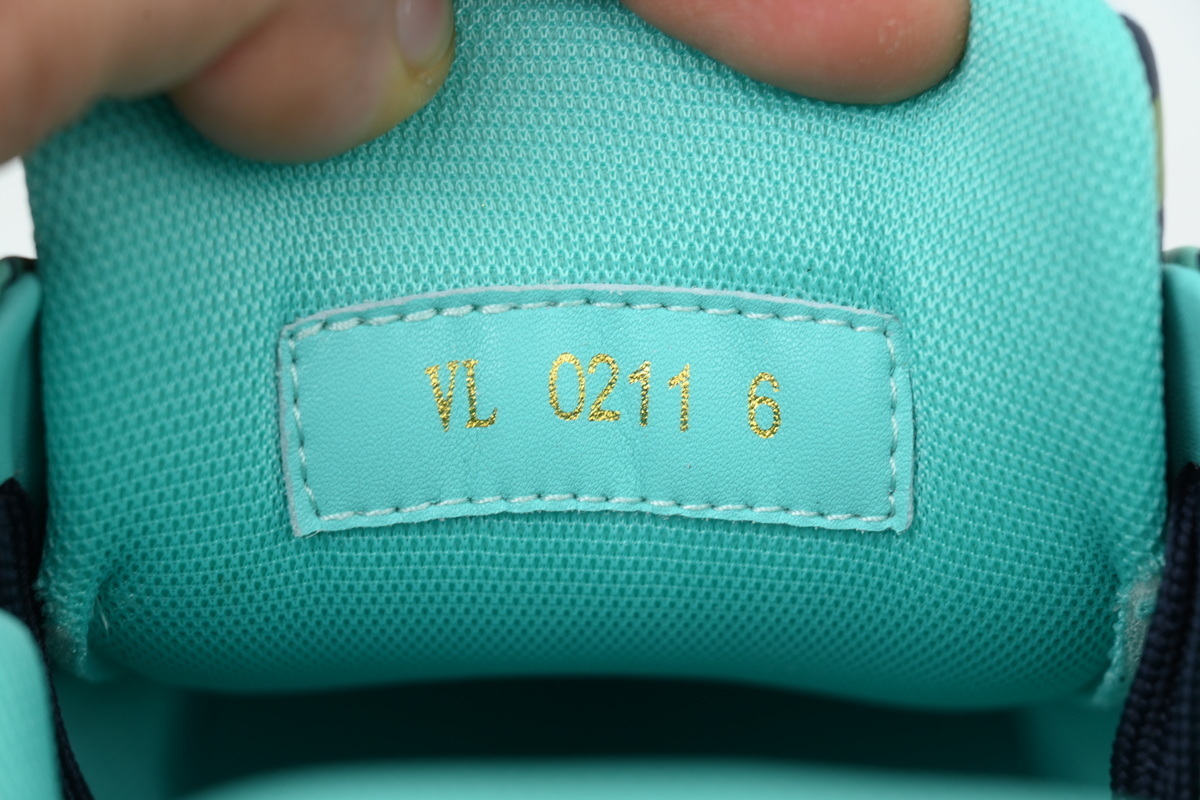 Louis Vuitton LV Trainer Camouflage Blue